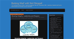 Desktop Screenshot of neilsteggall.org