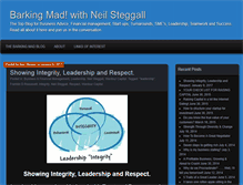 Tablet Screenshot of neilsteggall.org